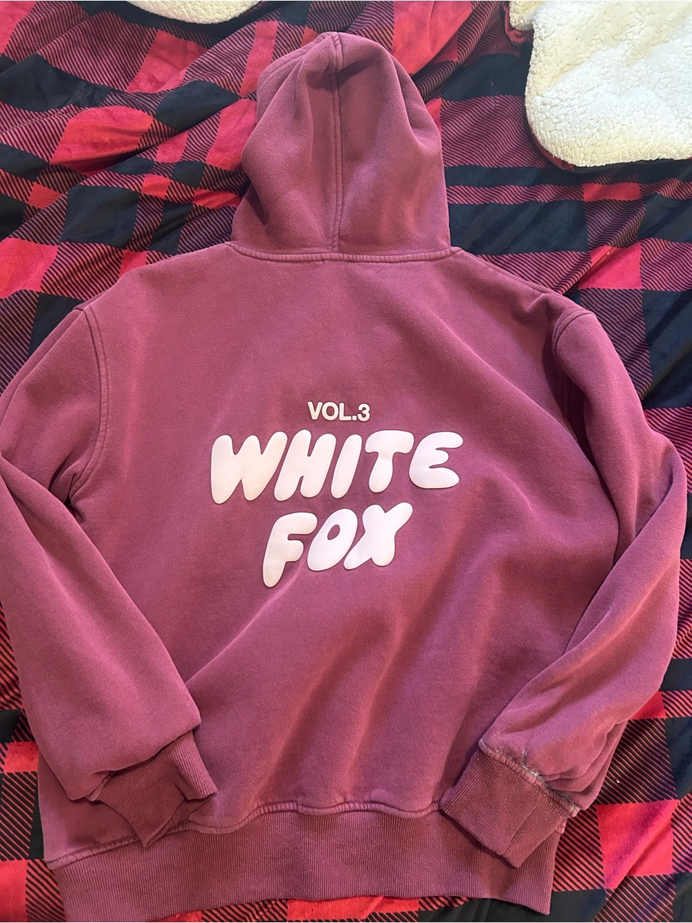 White Fox Boutique Vol.3 Mauve-Pink Pullover Hoodie